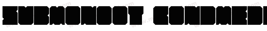 SubMonoOT CondMedium字体转换